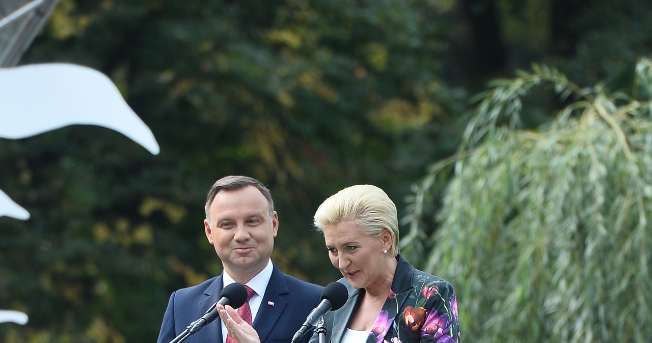 Andrzej Duda i Agata Kornhauser-Duda /Jarosław Antoniak /MWMedia