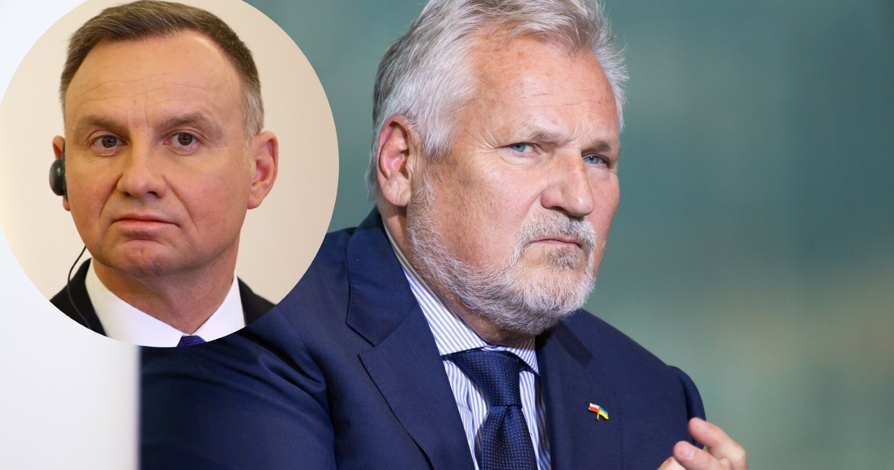 Andrzej Duda i Aleksander Kwaśniewski /Wojciech Stróżyk, Andrzej Iwanczuk /Reporter /East News