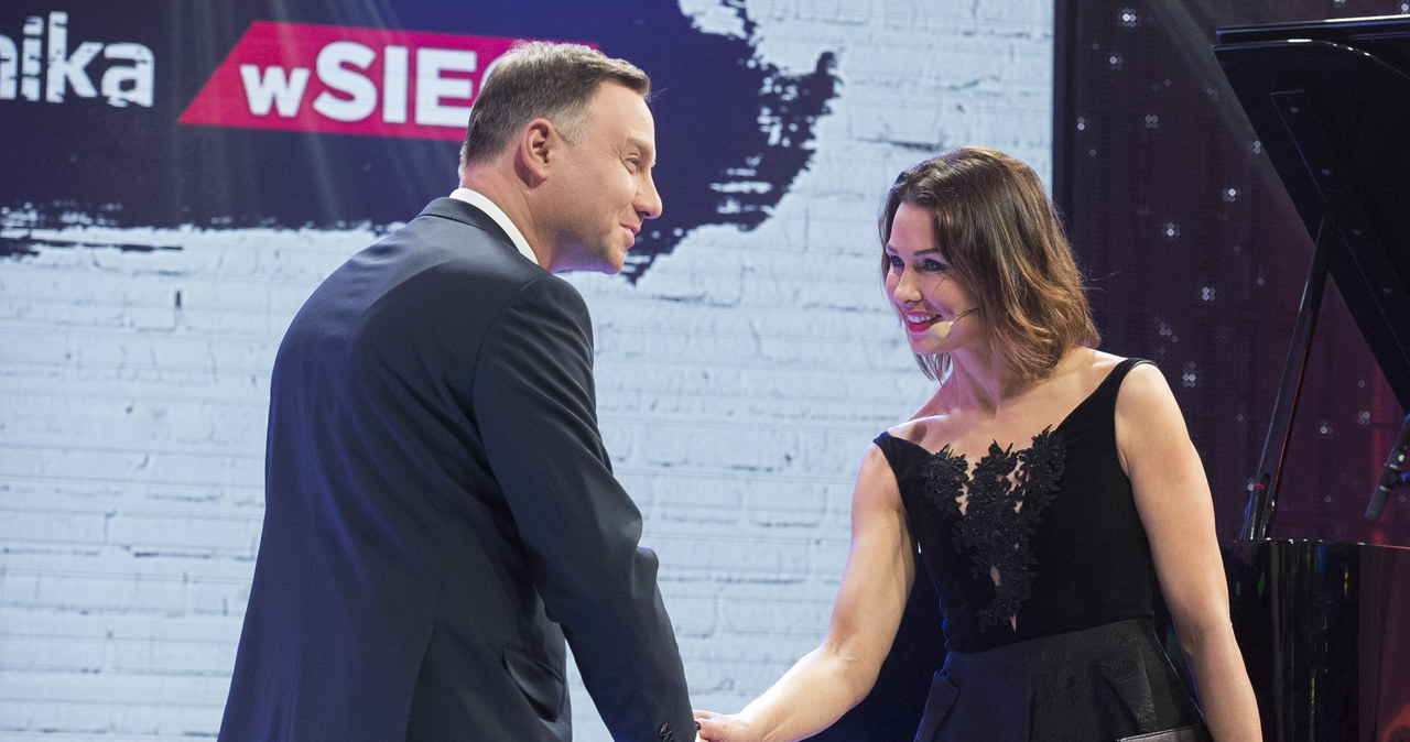 Andrzej Duda i Anna Popek / Jacek Domiński /Reporter