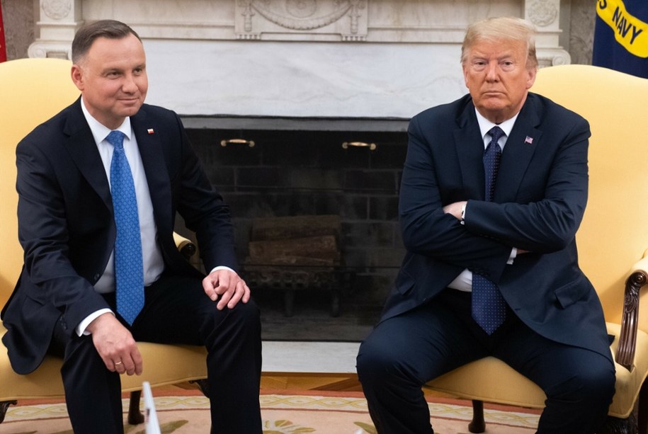 Andrzej Duda i Donald Trump /SAUL LOEB / AFP) /East News