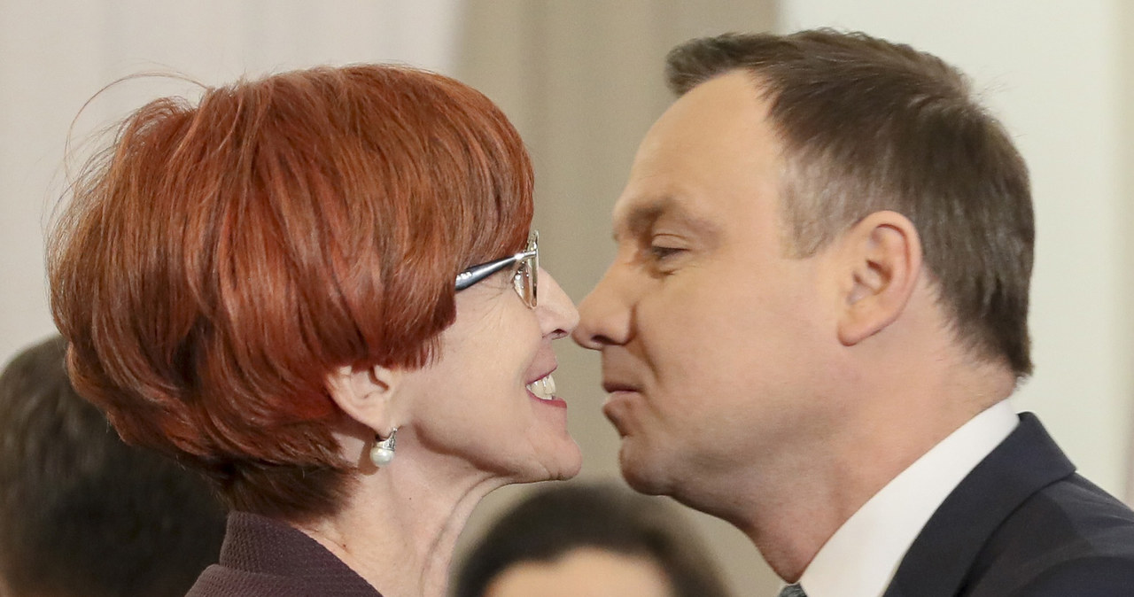 Andrzej Duda i Elżbieta Rafalska /Andrzej Iwańczuk /Reporter