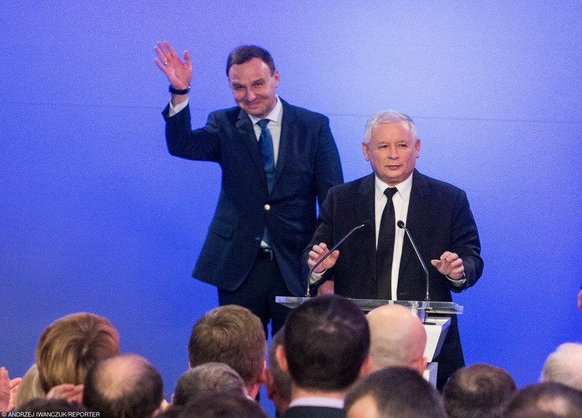 Andrzej Duda i Jarosław Kaczyński w 2014 r. /Andrzej Iwańczuk /Reporter