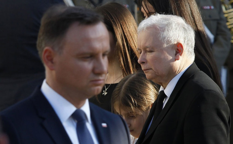 Andrzej Duda i Jarosław Kaczyński /Stefan Maszewski /Reporter