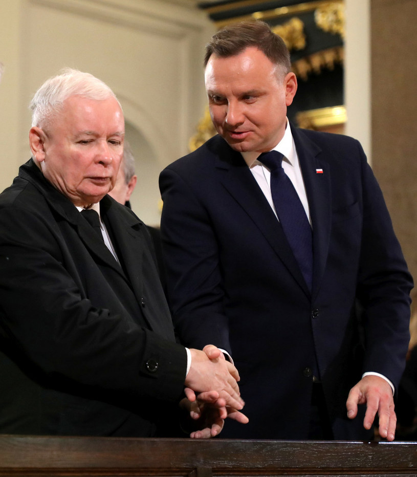 Andrzej Duda i Jarosław Kaczyński /Piotr Molecki /East News