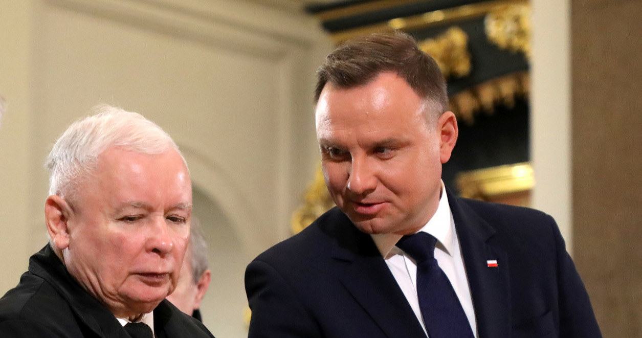 Andrzej Duda i Jarosław Kaczyński /Piotr Molecki /East News