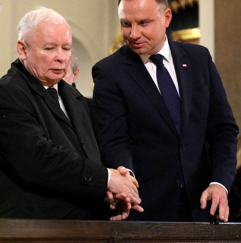 Andrzej Duda i Jarosław Kaczyński /Piotr Molecki /East News