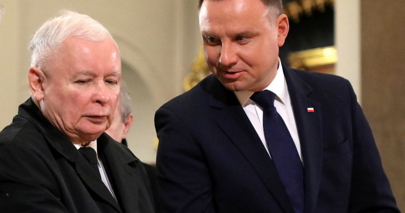 Andrzej Duda i Jarosław Kaczyński /Piotr Molecki /East News