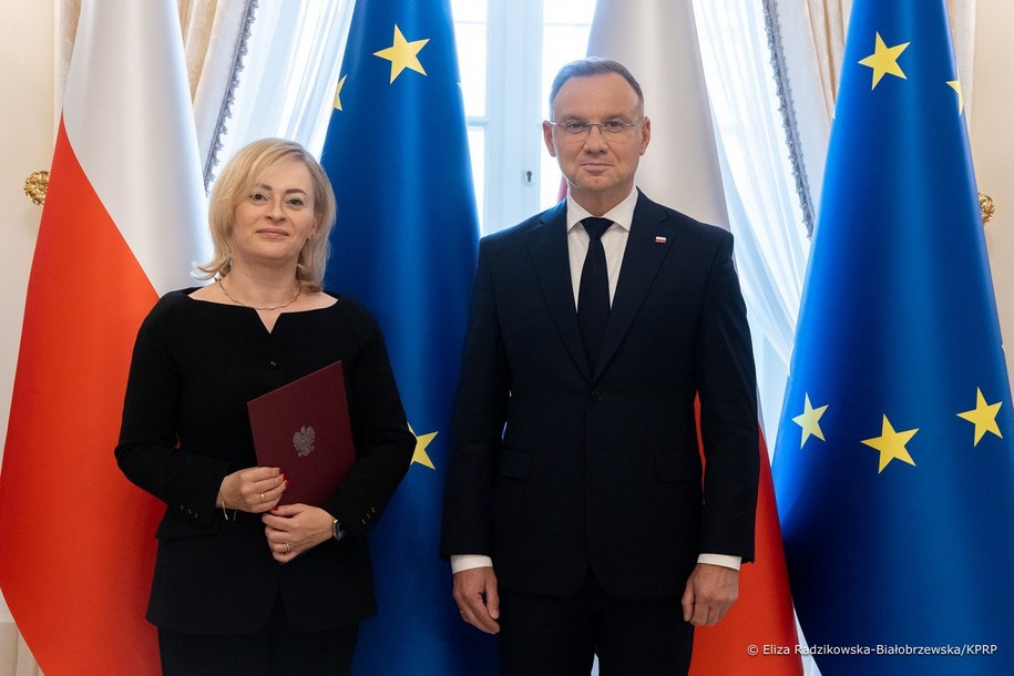 Andrzej Duda i Joanna Misztal-Konecka /Kancelaria Prezydenta /Materiały prasowe