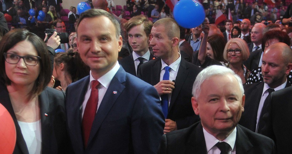 Andrzej Duda i Kaczyński /Witold Rozbicki /Reporter