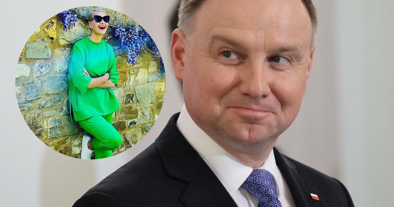 Andrzej Duda i Małgorzata Kożuchowska /Jacek Domiński /Reporter