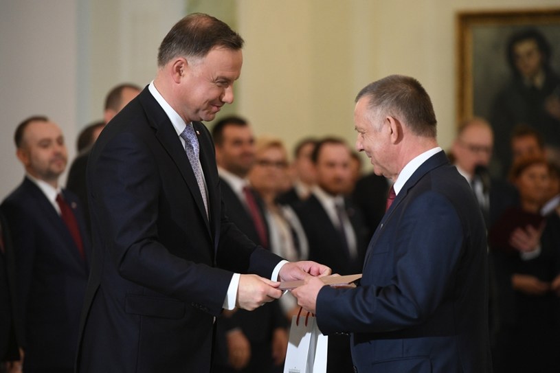 Andrzej Duda i Marian Banaś w czerwcu 2019 r. /Rafał Oleksiewicz /Reporter