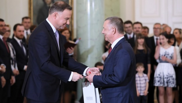 Andrzej Duda i Marian Banaś /Leszek Szymański /PAP