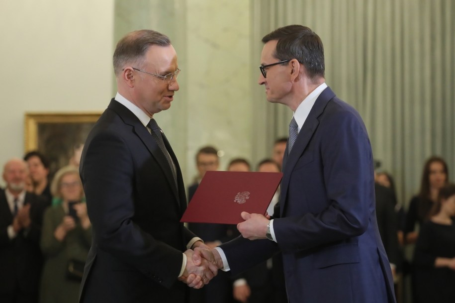 Andrzej Duda i Mateusz Morawiecki /Paweł Supernak /PAP