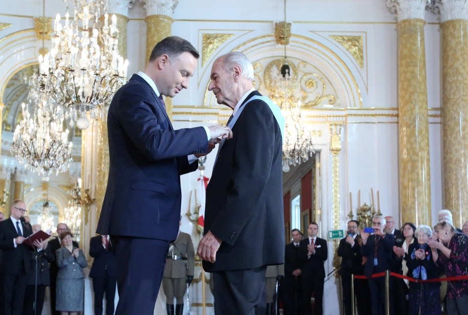 Andrzej Duda i Mieczysław Chorąży /PAP/Leszek Szymański /PAP