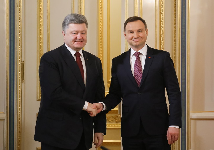 Andrzej Duda i Petro Poroszenko /Paweł Supernak  (PAP) /PAP