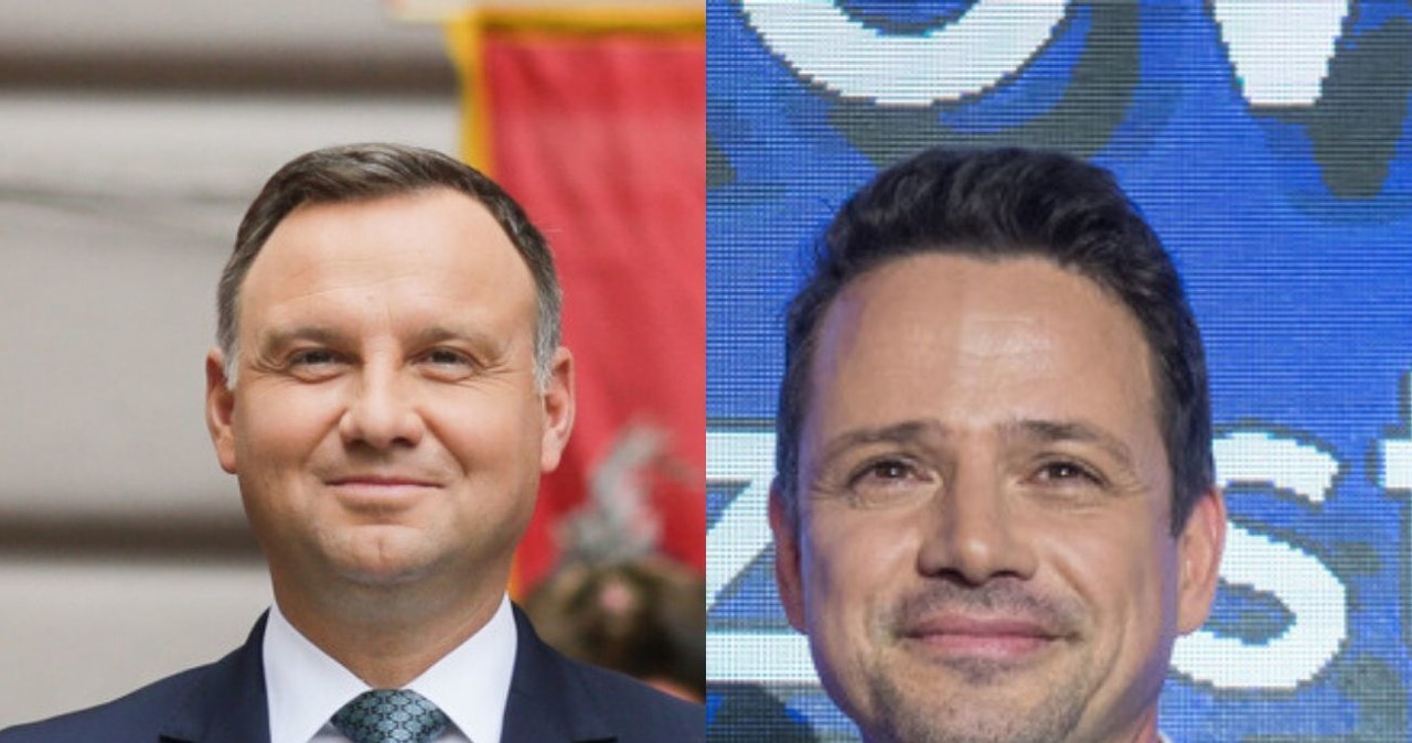 Andrzej Duda i Rafał Trzaskowski /East News /East News