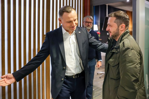 Andrzej Duda i Wołodymyr Zełenski /Jakub Szymczuk / KPRP /PAP