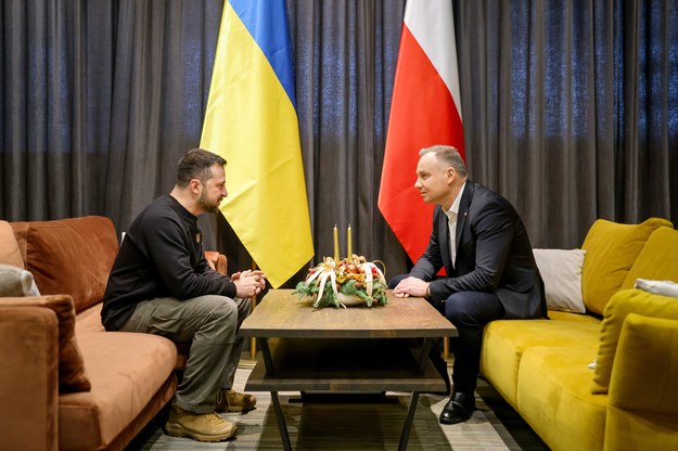 Andrzej Duda i Wołodymyr Zełenski /Jakub Szymczuk / KPRP /PAP