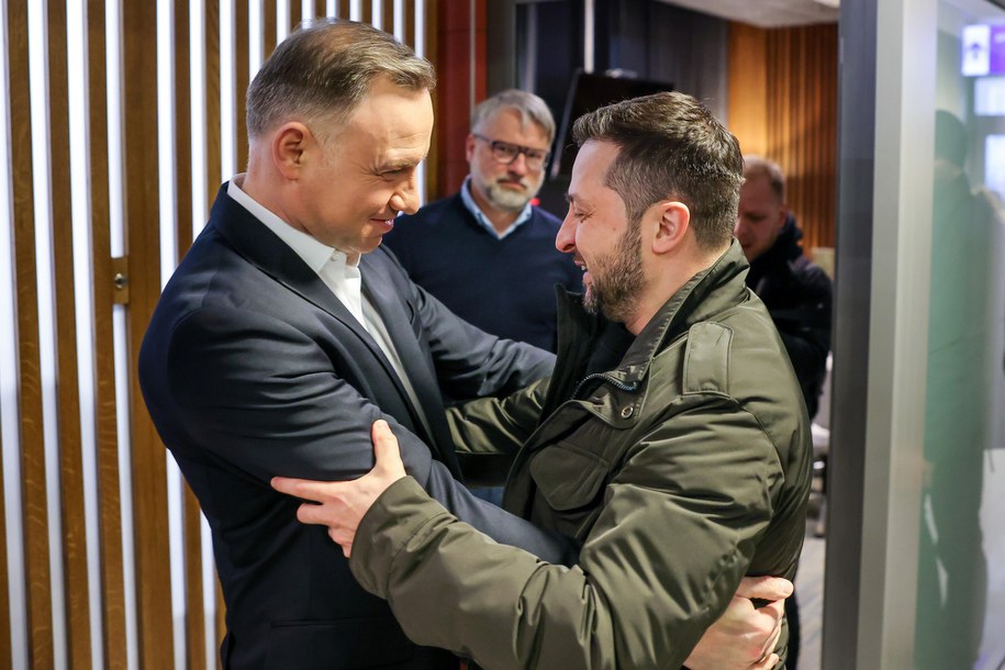 Andrzej Duda i Wołodymyr Zełenski /Jakub Szymczuk / KPRP /PAP