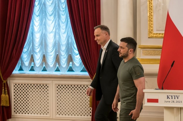 Andrzej Duda i Wołodymyr Zełenski /Shutterstock