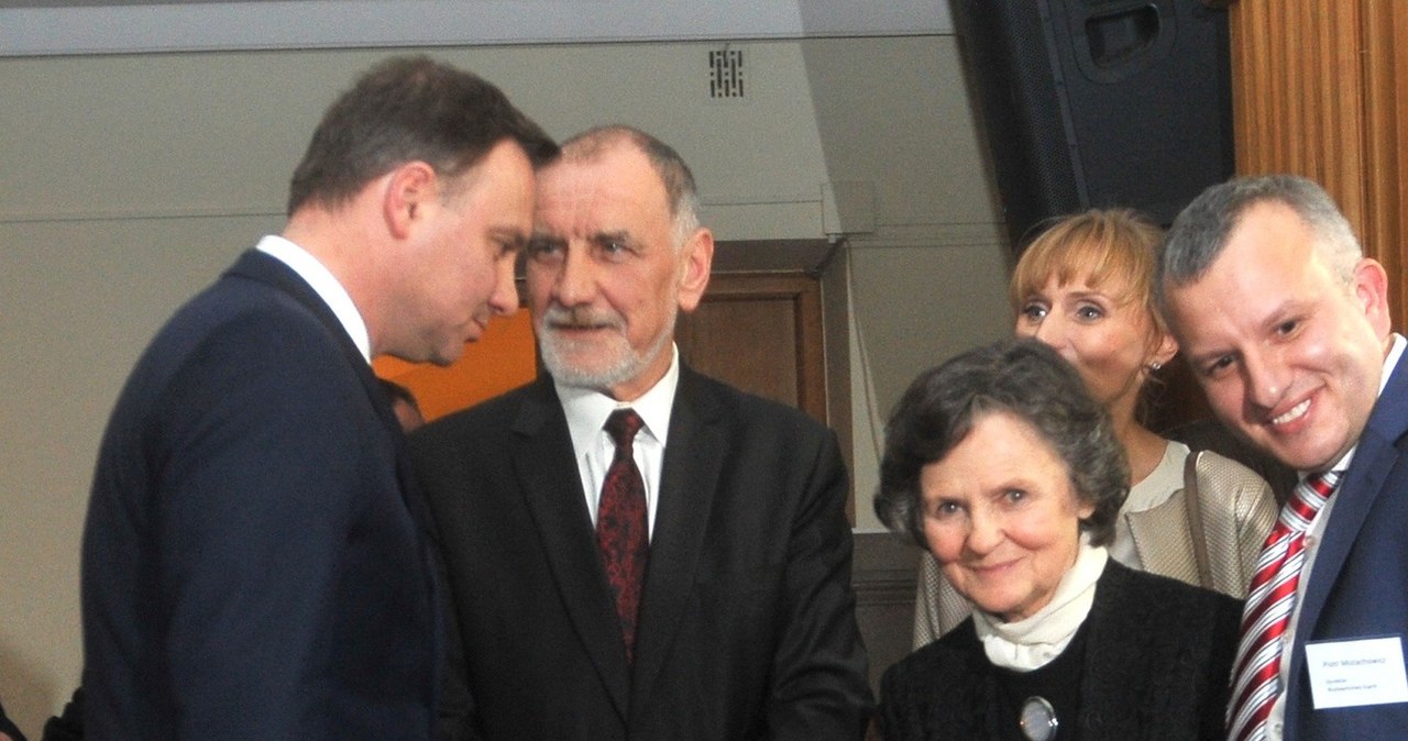 Andrzej Duda, Jan Duda, Janina Duda /Witold Rozbicki /Reporter