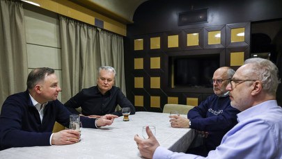 Andrzej Duda jest w Ukrainie. Spotka się z prezydentem Zełenskim 