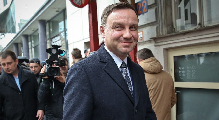 Andrzej Duda, kandydat Prawa i Sprawiedliwości na prezydenta /PAP/Rafał Guz /PAP