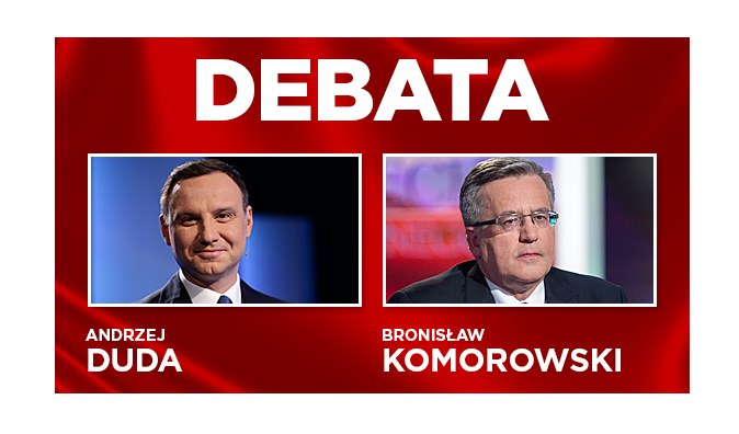 Andrzej Duda kontra Bronisław Komorowski /INTERIA.PL