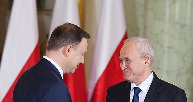 Andrzej Duda (L), Krzysztof Tchórzewski. Fot. Aleksandra Szmigiel-Wisniewska /Reporter
