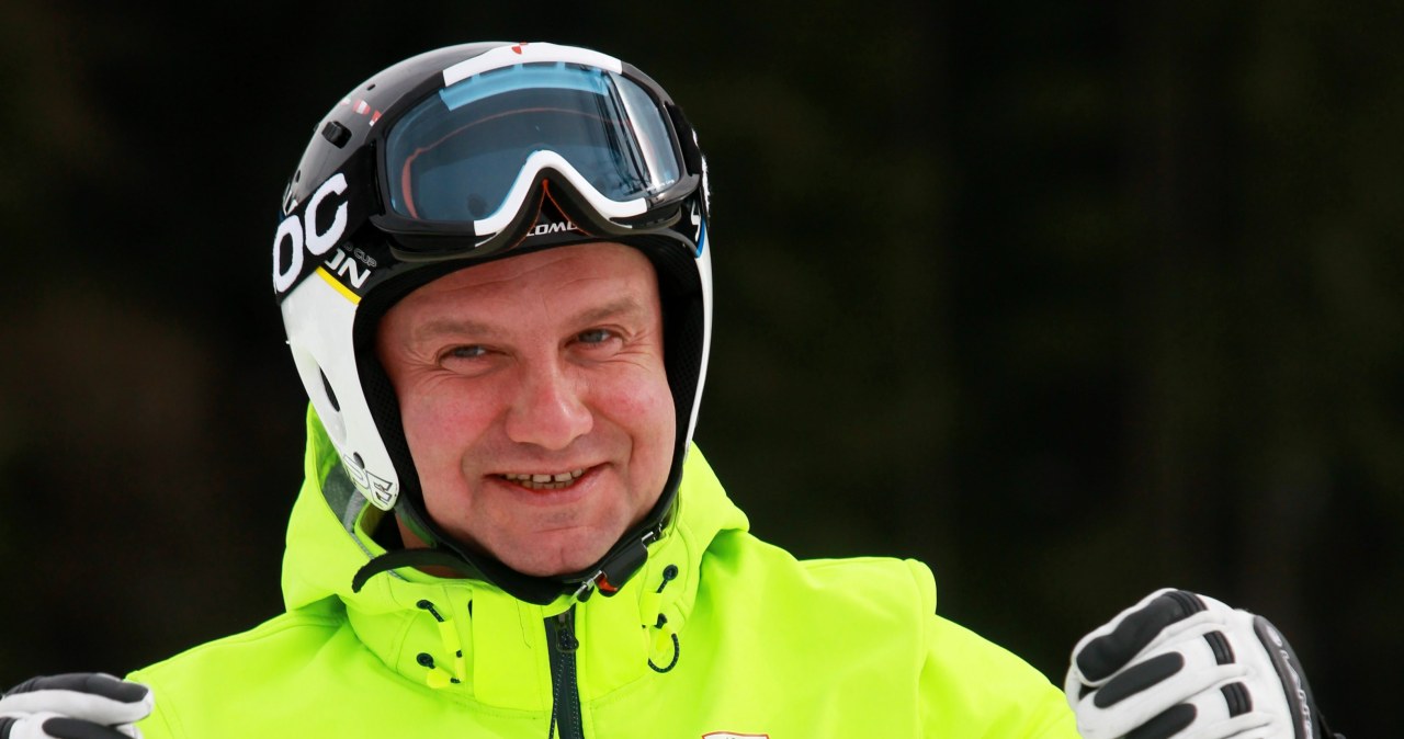 Andrzej Duda na nartach. Prezydent wybrał się w Beskidy