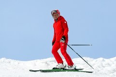 Andrzej Duda na nartach