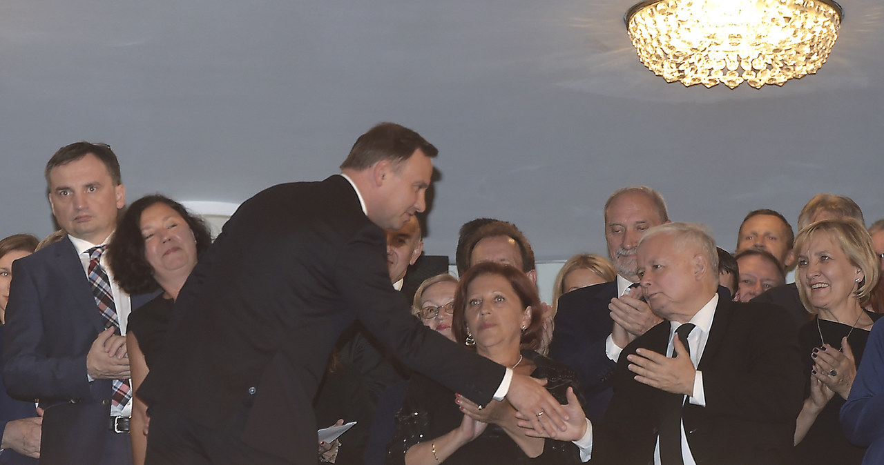 Andrzej Duda na premierze "Smoleńska" /Niemiec /AKPA