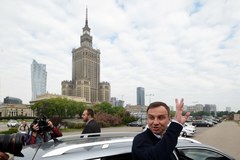 Andrzej Duda na spotkaniu z mieszkańcami Warszawy
