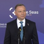 Andrzej Duda na szczycie Inicjatywy Trójmorza