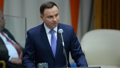Andrzej Duda: Nie możemy przymykać oczu na krwawe pieniądze, które krążą po świecie
