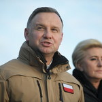 Andrzej Duda o kryzysie na granicy: "Sytuacja się zmieniła, ale czy jest spokojniej?"