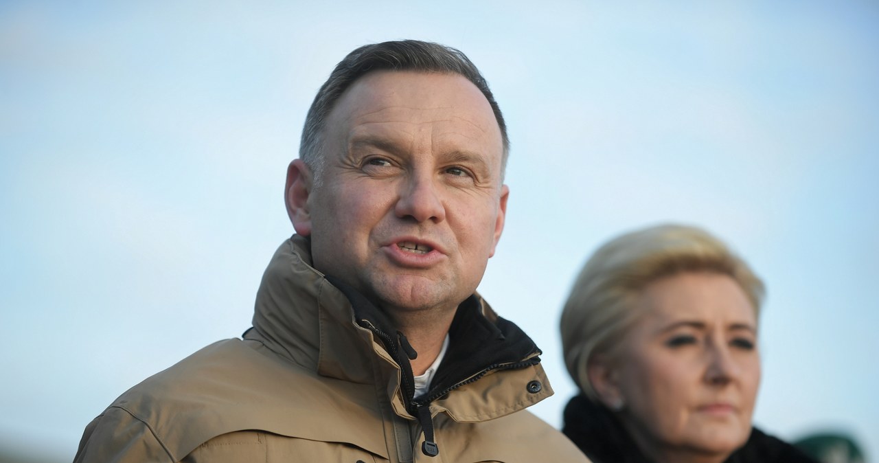 Andrzej Duda o kryzysie na granicy: "Sytuacja się zmieniła, ale czy jest spokojniej?"