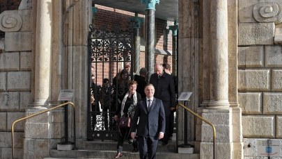 Andrzej Duda odwiedził grób Lecha i Marii Kaczyńskich