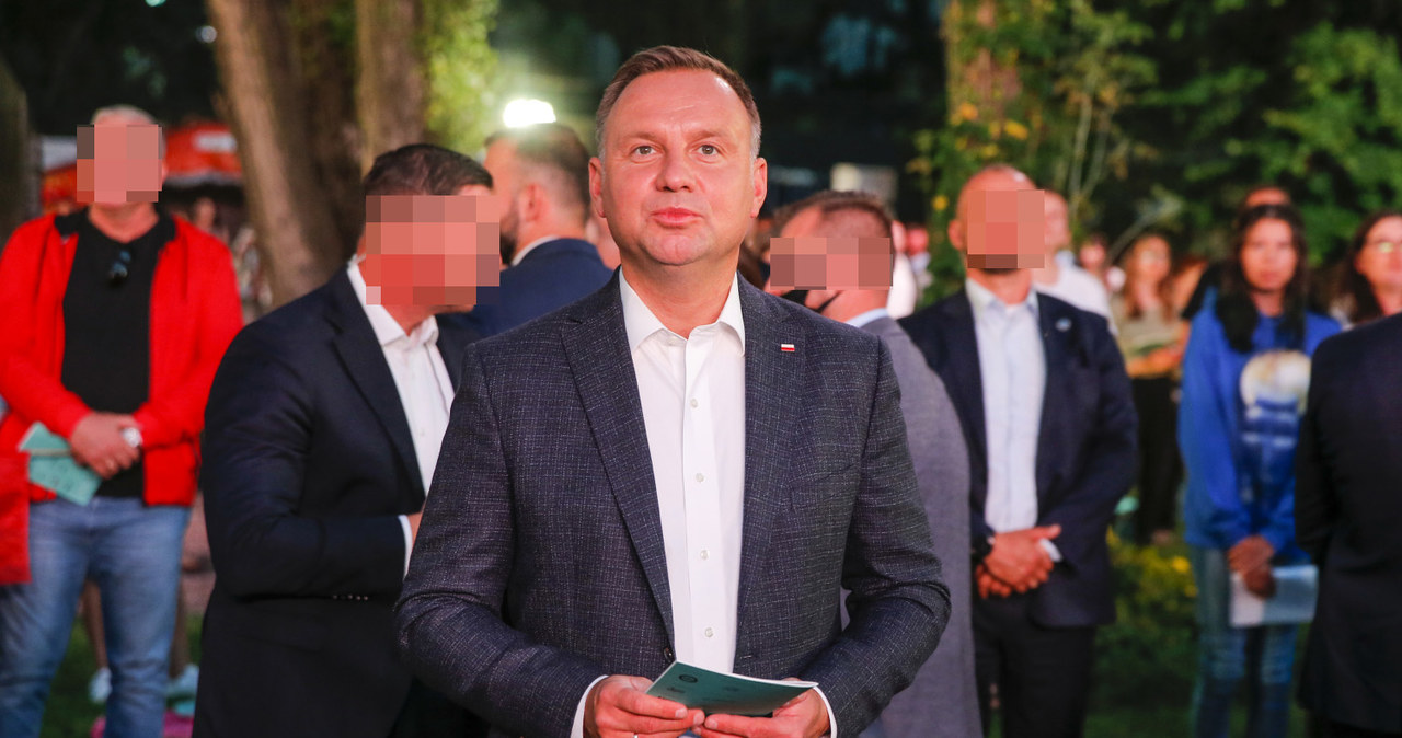 Andrzej Duda podczas koncertu "Warszawiacy śpiewają (nie)zakazane piosenki" /Podlewski /AKPA