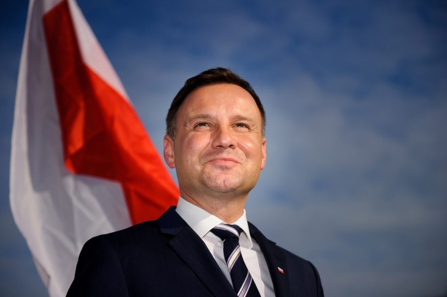 Andrzej Duda podczas spotkania z mieszkańcami Tarnowa w czasie kampanii prezydenckiej /Paweł Topolski /PAP