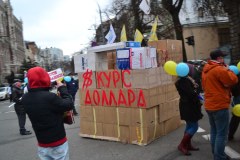 Andrzej Duda pojechał do Kijowa a tam… protest frankowiczów