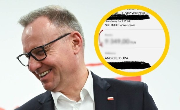 Andrzej Duda pokazał, ile wynosi jego prezydencka emerytura