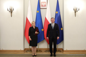 Andrzej Duda powołał Joannę Misztal-Konecką na prezes Izby Cywilnej Sądu Najwyższego