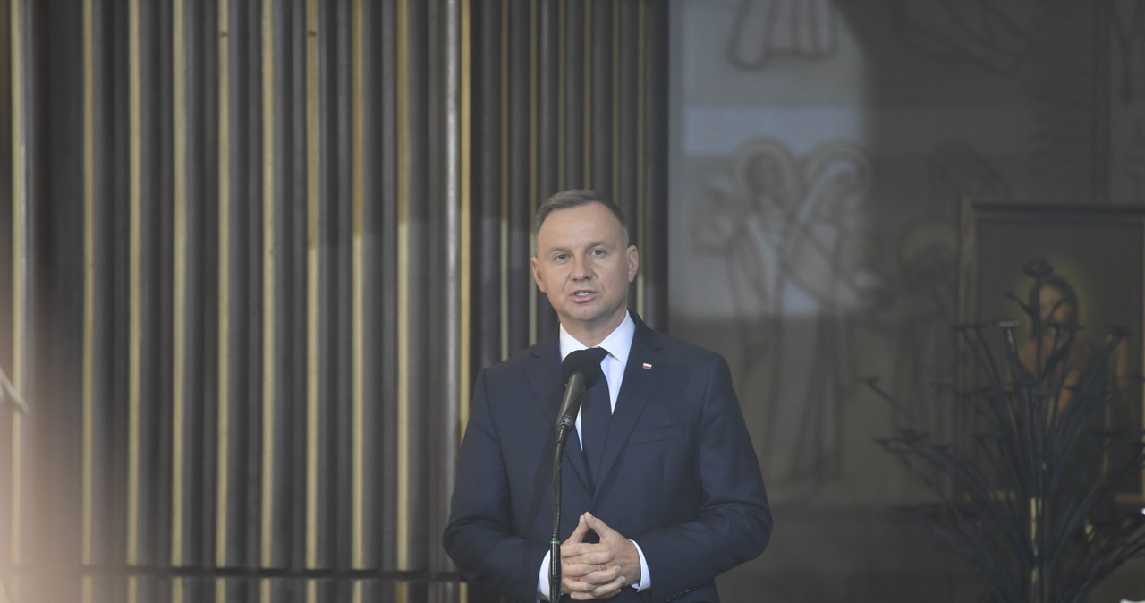 Andrzej Duda pożegnał aktora / Mieszko Piętka /AKPA