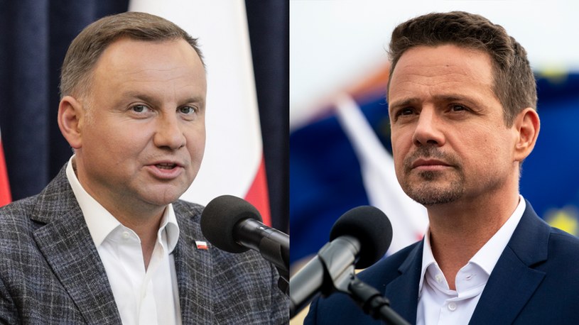 Andrzej Duda, Rafał Trzaskowski /Andrzej Hulimka / Michal Kość  /Agencja FORUM