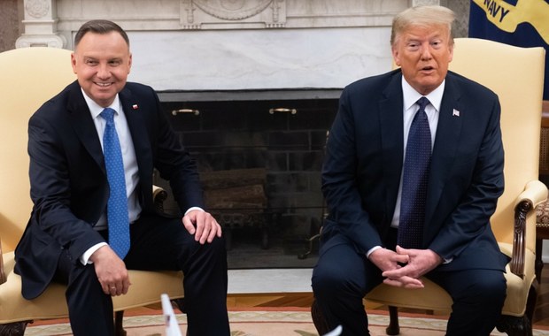 Andrzej Duda rozmawiał telefonicznie z Donaldem Trumpem