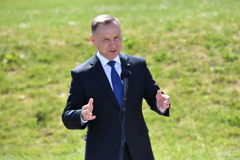 Andrzej Duda skomentował spot wyborczy Prawa i Sprawiedliwości / 	Marcin Bielecki    /PAP