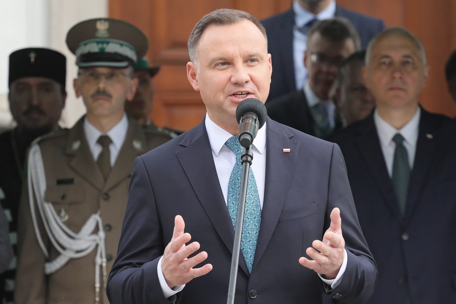 Andrzej Duda stwierdził, że atak na Marka Magierowskiego to wyraz wrogości wobec Polski /Paweł Supernak /PAP