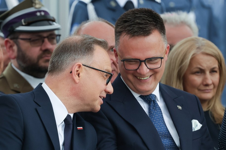 Andrzej Duda, Szymon Hołownia /Paweł Supernak /PAP