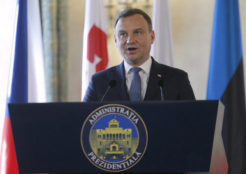 Andrzej Duda uczestniczył w rozmowach w Bukareszcie /PAP/EPA